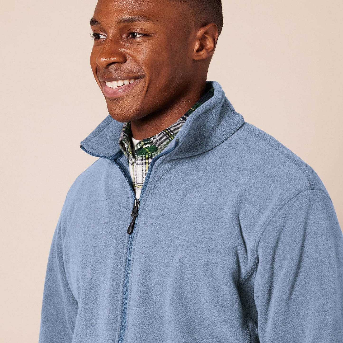 Amazon Essentials Men's Full-Zip Polar Fleece Jacket (Available in Big & Tall)