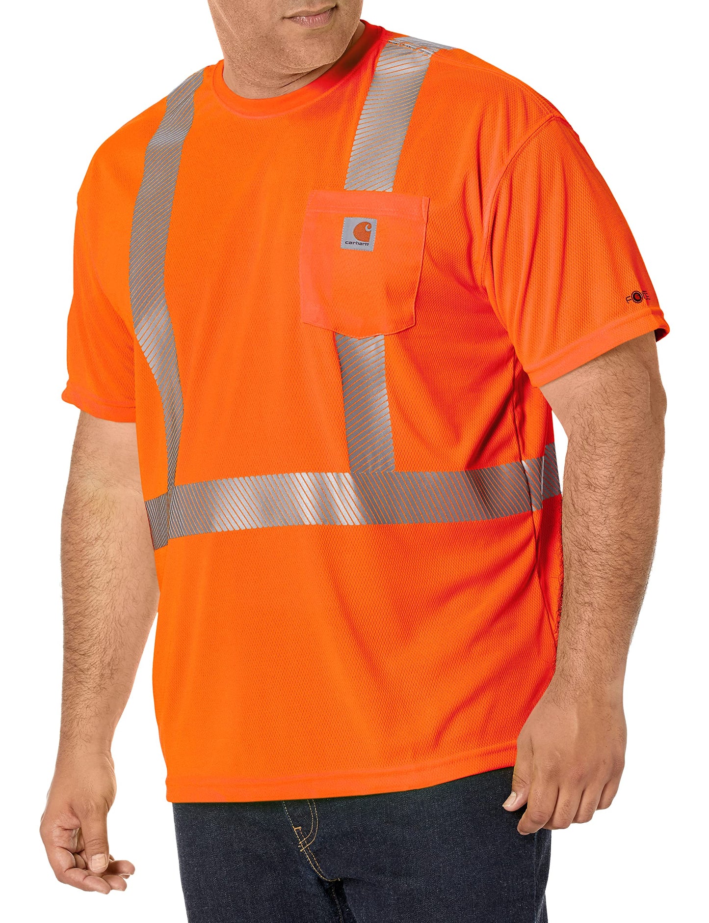 Carhartt Men's Force High-Visibility Short-Sleeve Class 2 T-Shirt