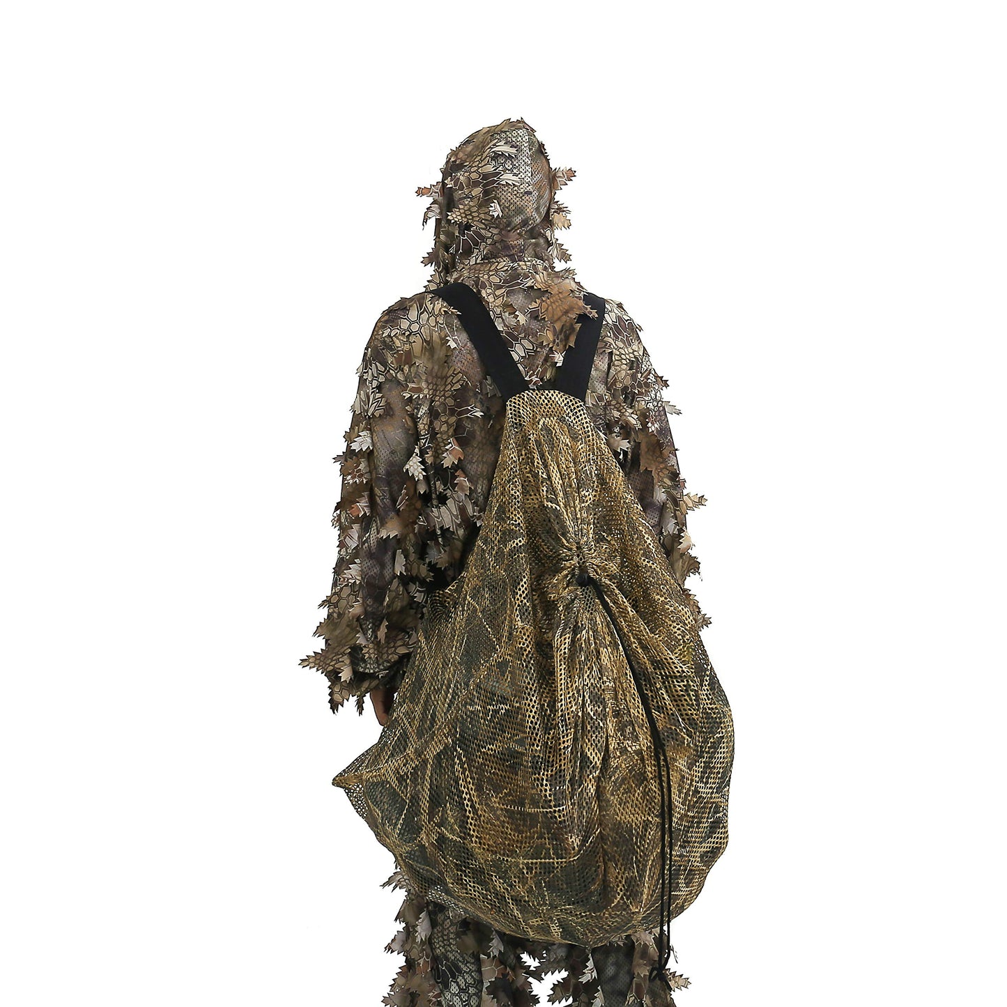 AUSCAMOTEK Mesh Duck Decoys Bags with Waterfowl Hunting Blinds Goose Decoy Backpack Large (2 Pack)