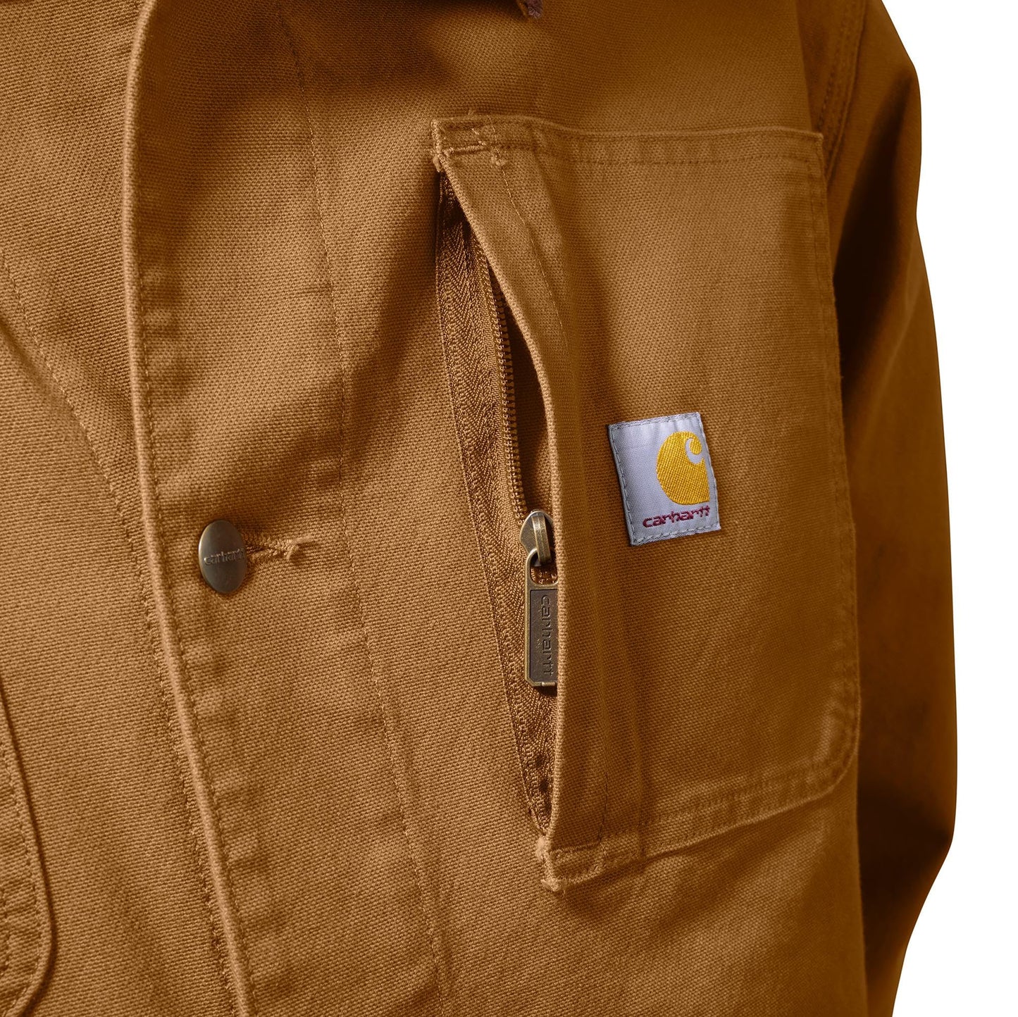 Carhartt Men's Rugged Flex Duck Loose Fit Chore Coat