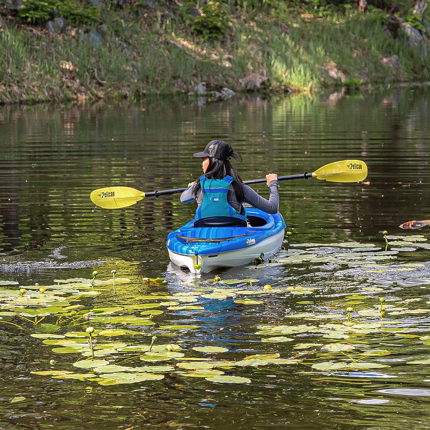 Pelican Argo 100X - Premium Sit-in Recreational Kayak - 10 ft