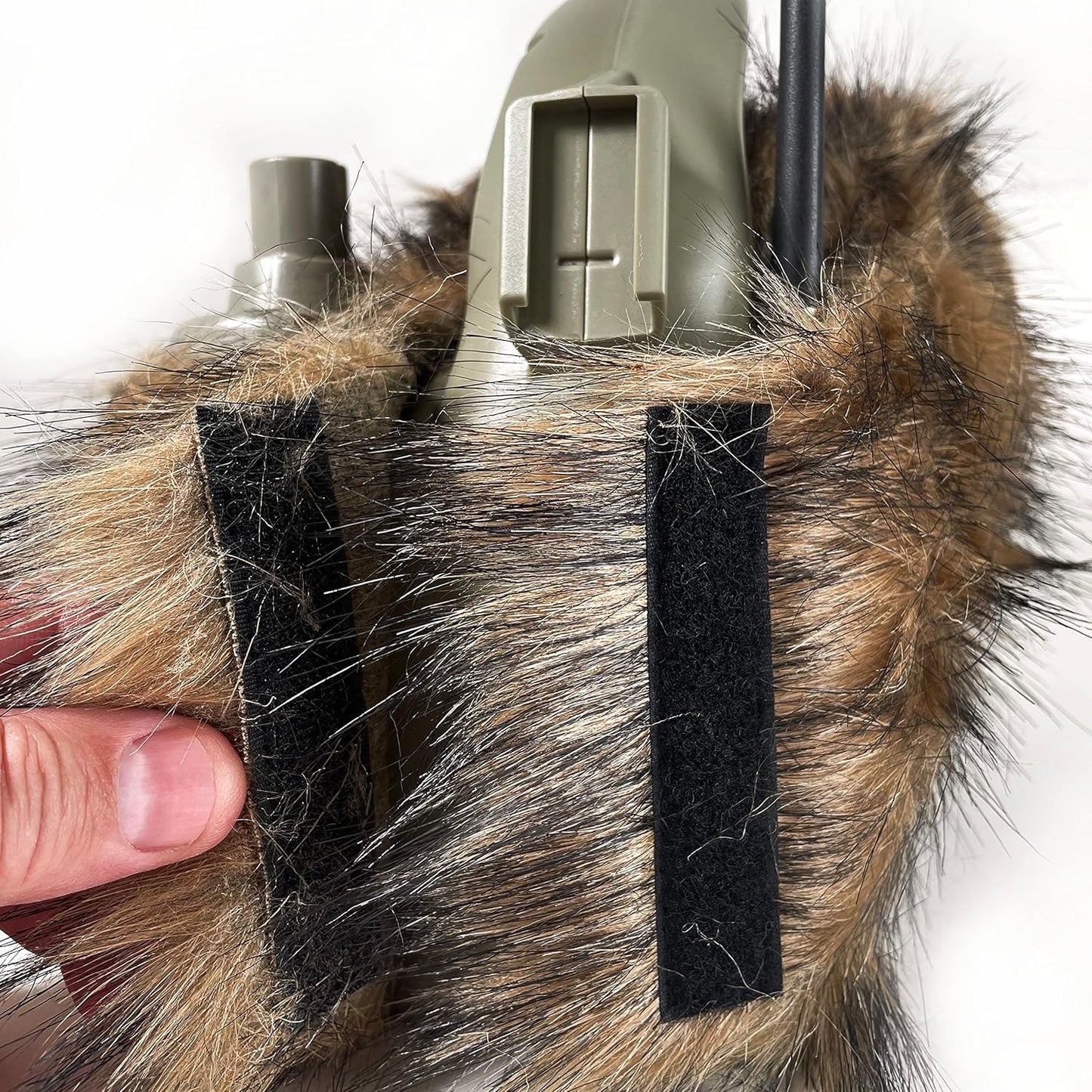 Icotec Large Fur Wrap for GCX and GCX+ Predator Calls - Fits: Outlaw+, Night Stalker+, Renegade+, Oultaw, Night Stalker, and Sabre