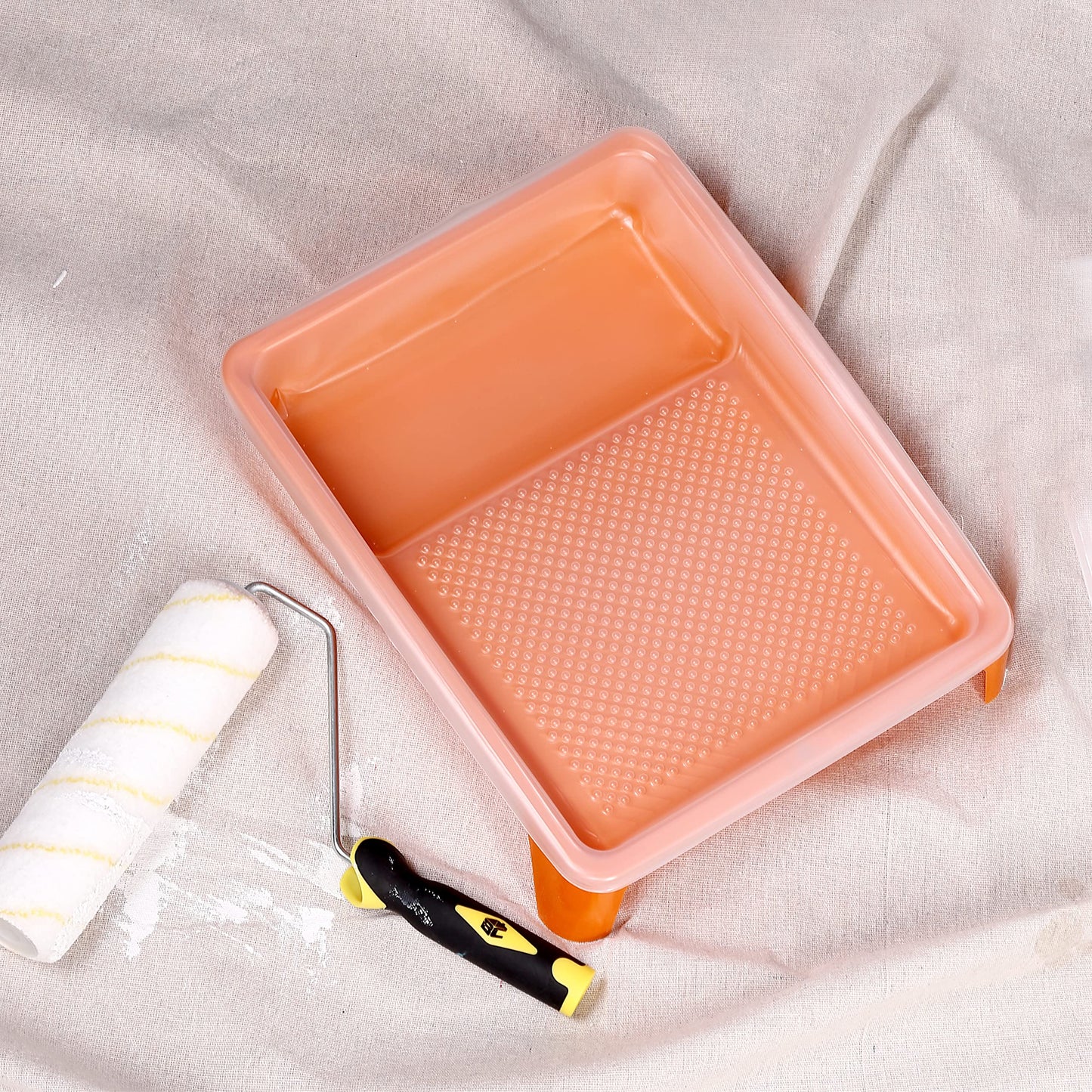 Bates- Paint Tray Liner, 9 Inch, 10 Pack, Paint Roller Tray, Disposable Plastic Paint Trays, Paint Pans Trays, Paint Supplies for House Painting, Roller Tray