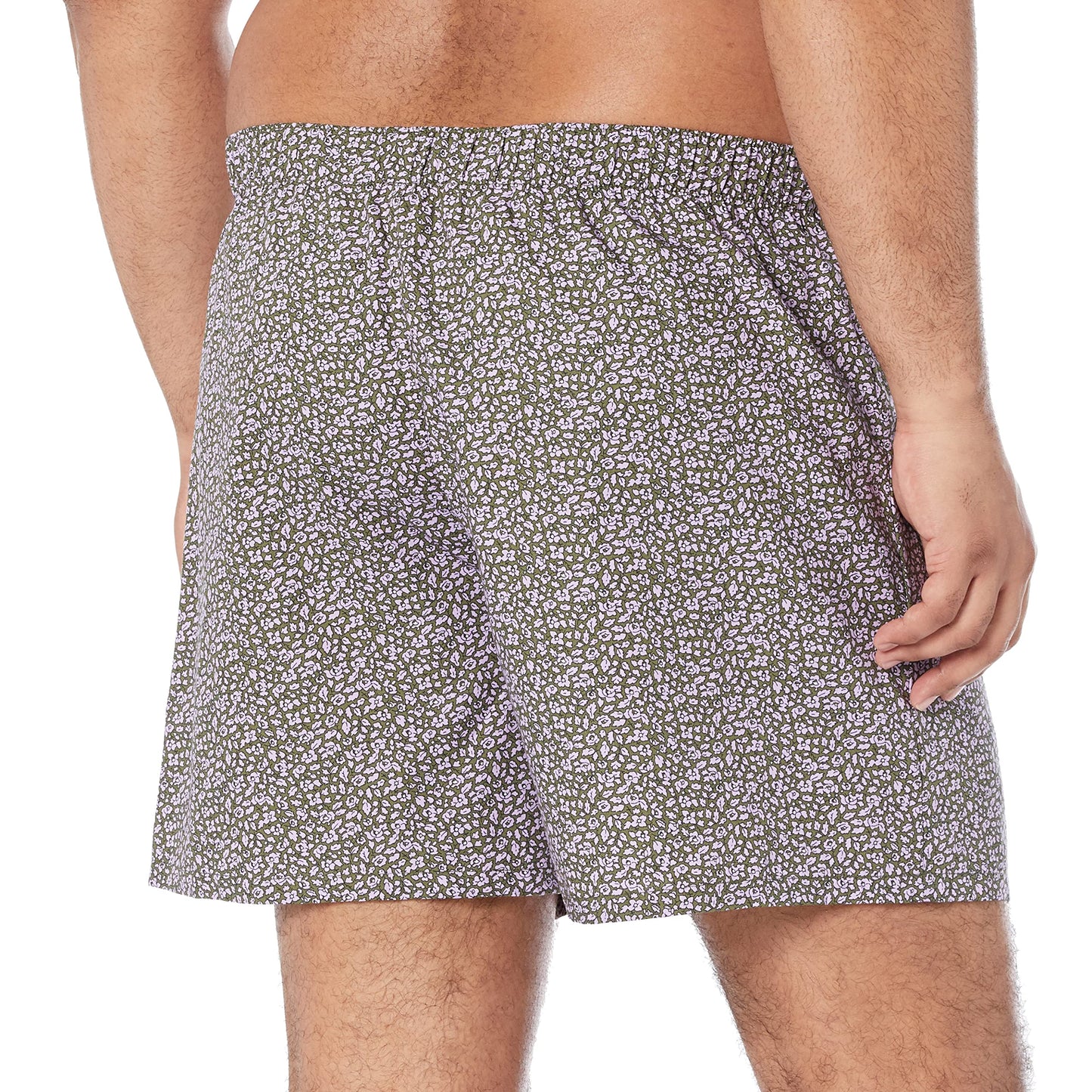 Amazon Essentials Men's Woven Cotton Boxer Short Underwear (Available in Big & Tall)