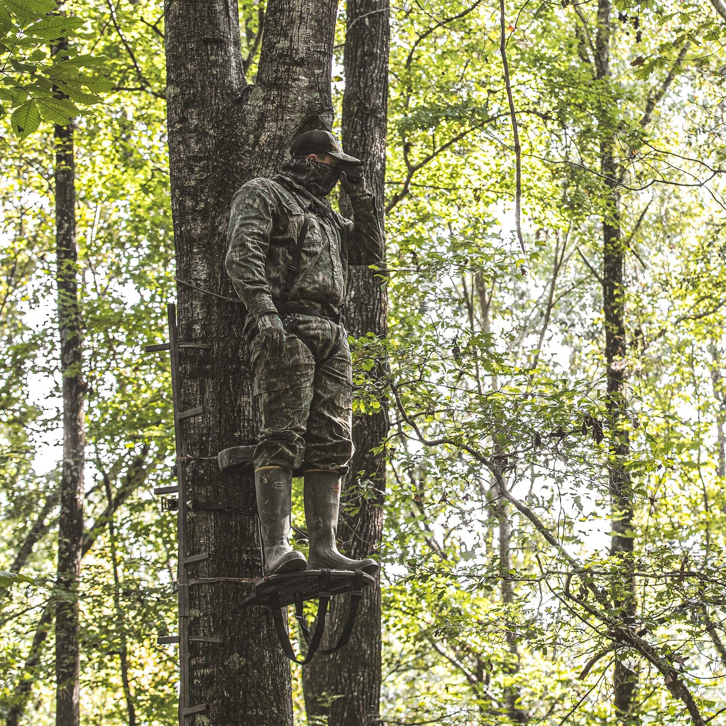 Mossy Oak Men's Hunting Pants Camo Cotton Mill Flex