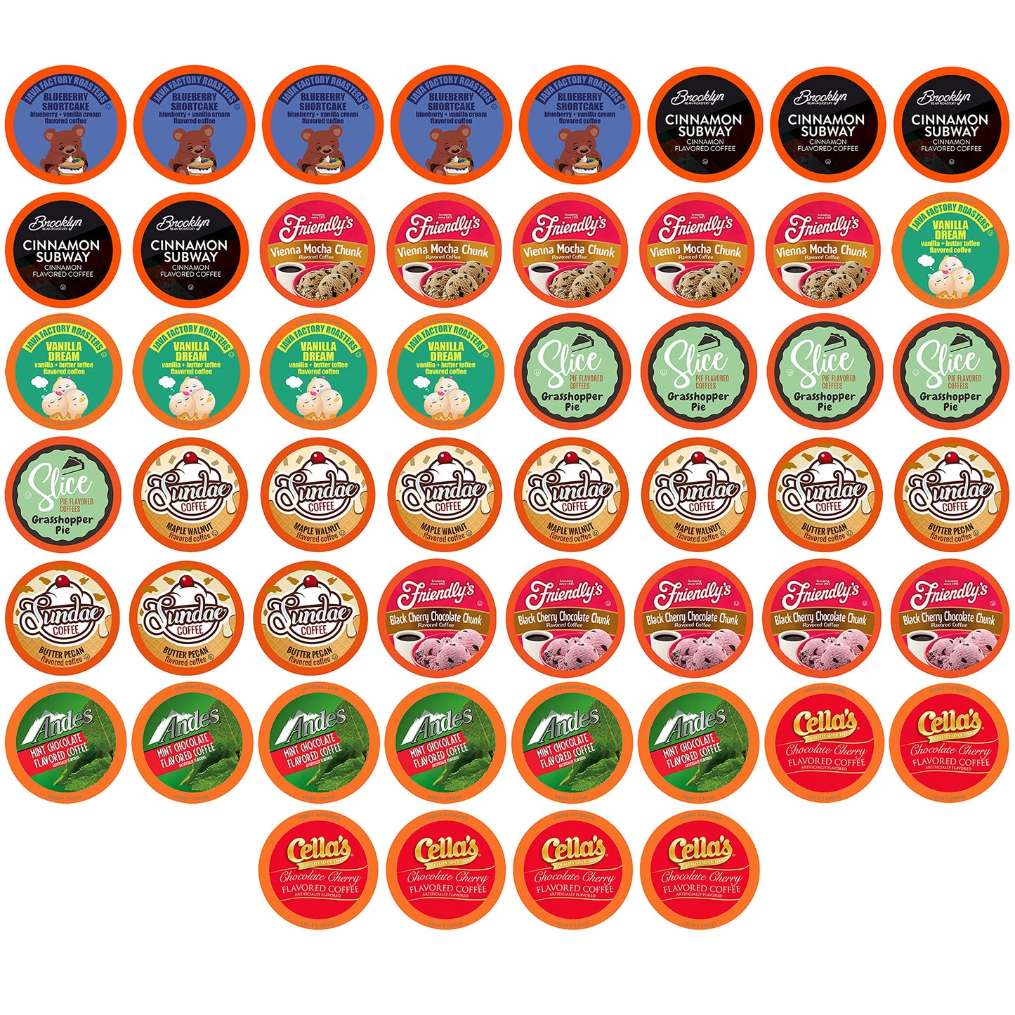 Two Rivers Coffee Hot Chocolate Pods Single Serve Cocoa Variety Sampler Pack Compatible with 2.0 Keurig K-Cup Brewers, 40 Count