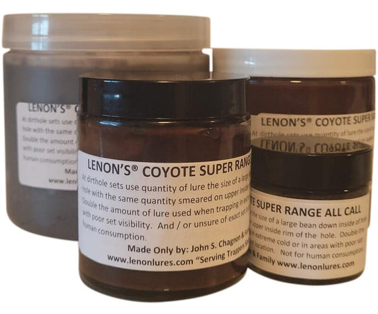 Lenon's Coyote Super Range All Call - Lure / Scent Trusted by Coyote Trappers Everywhere Since 1924!