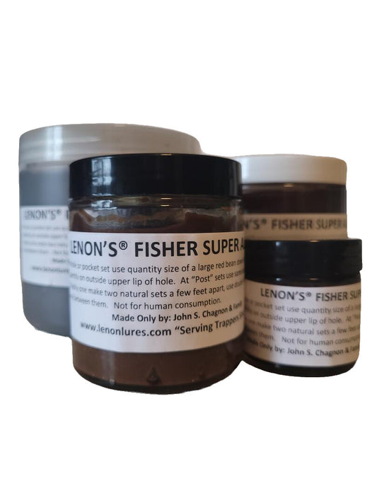 Lenon's Fisher Super All Call – Fisher Lure / Scent Available in 1 oz. or 16 oz. Jar
