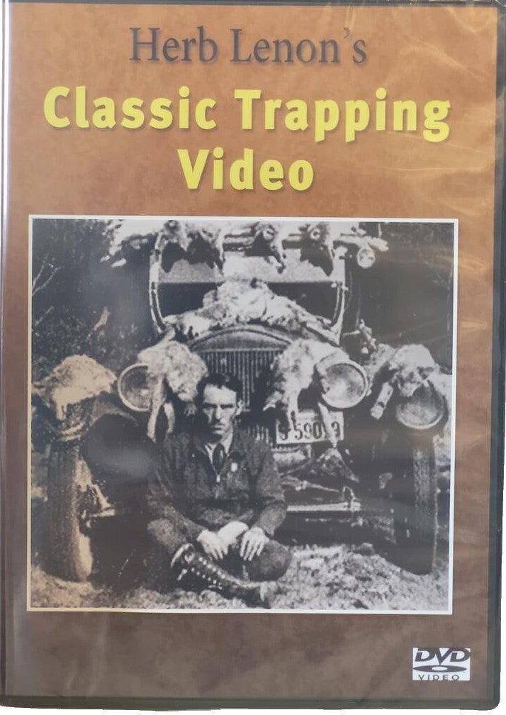 2 Dvd Set Herb Lenon Classic Trapping & John Chagnon Water Trapping Video