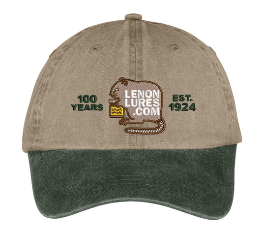 Lenon Lures Embroidered Est 1924 100 Anniversary Hat