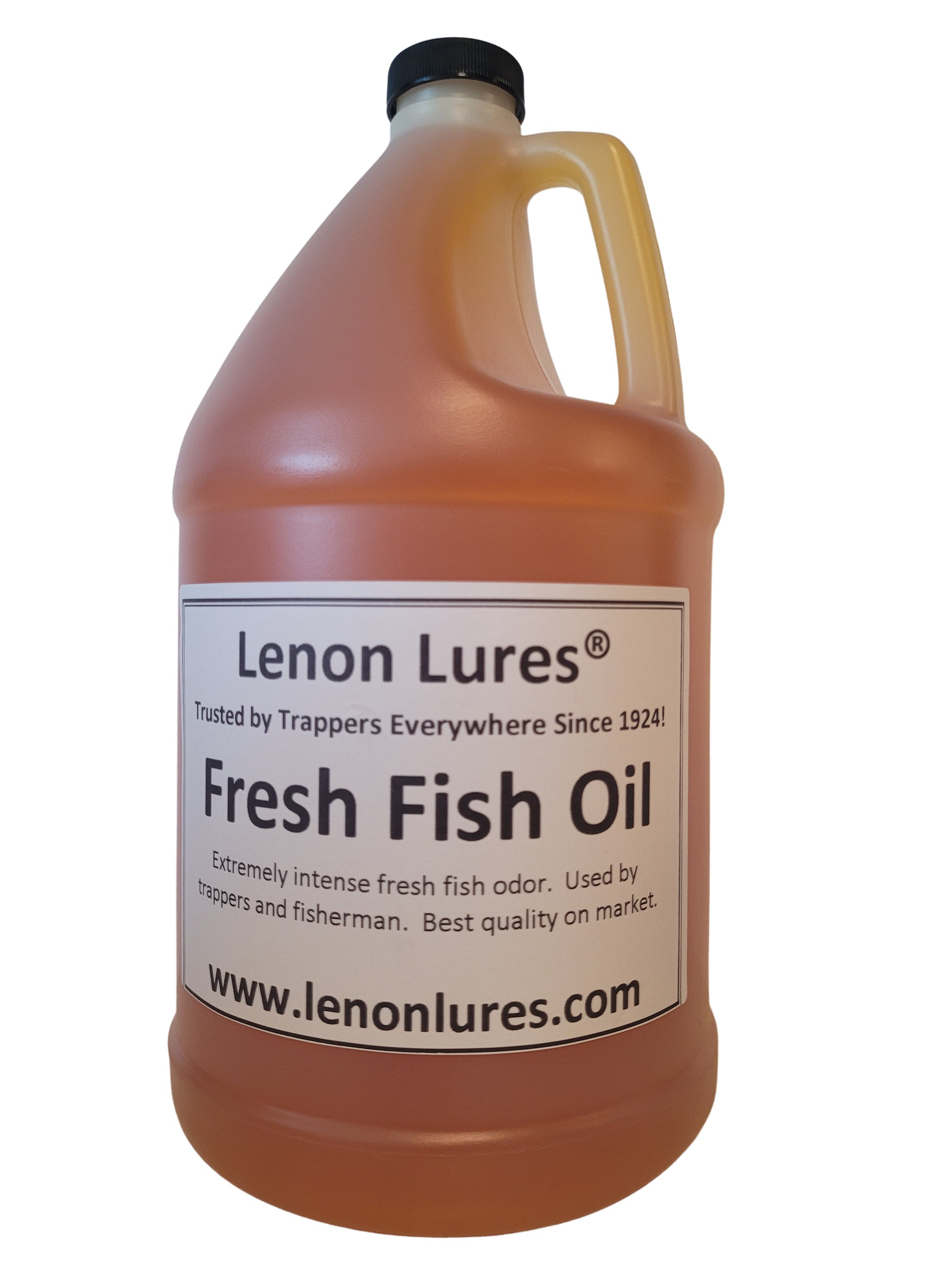 fish oil on fishing lures Trappers Lenon's Fresh Fish Oil