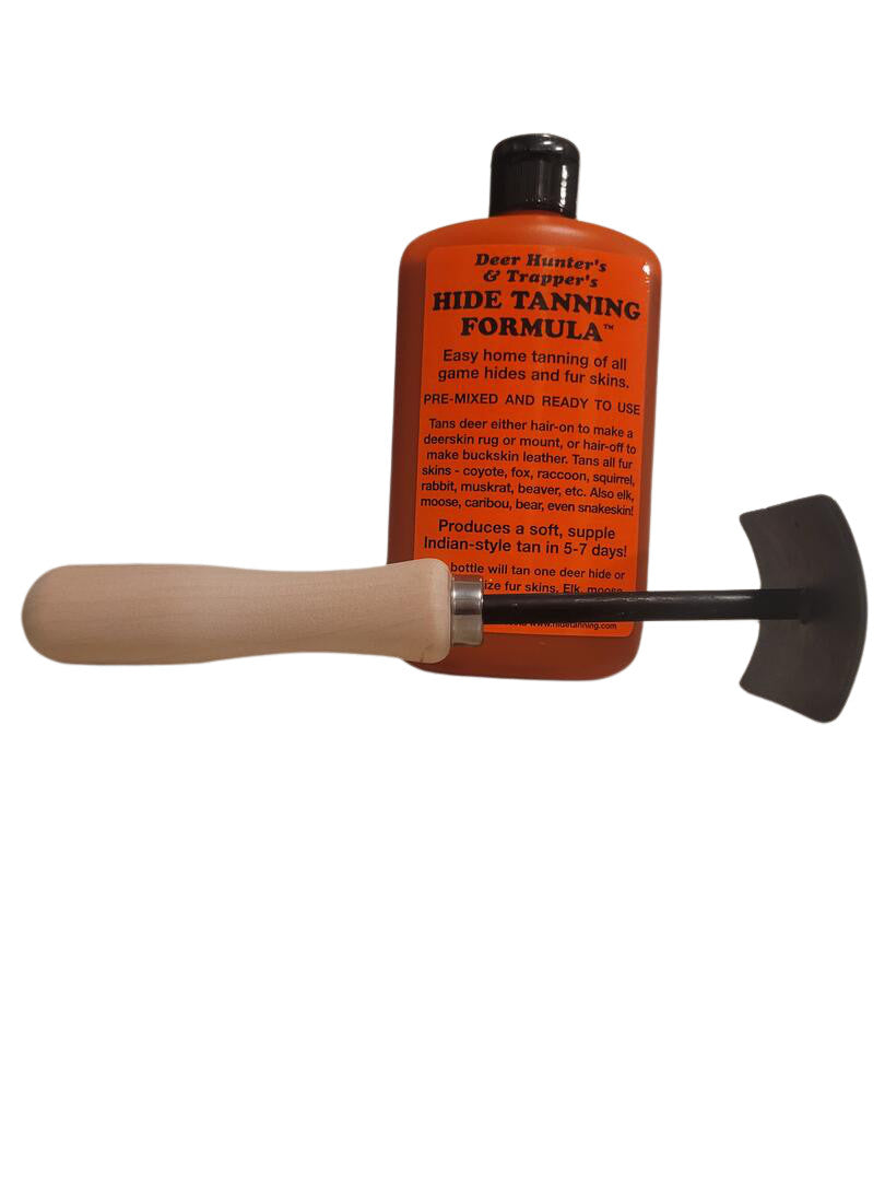 One Handed Fleshing Tool