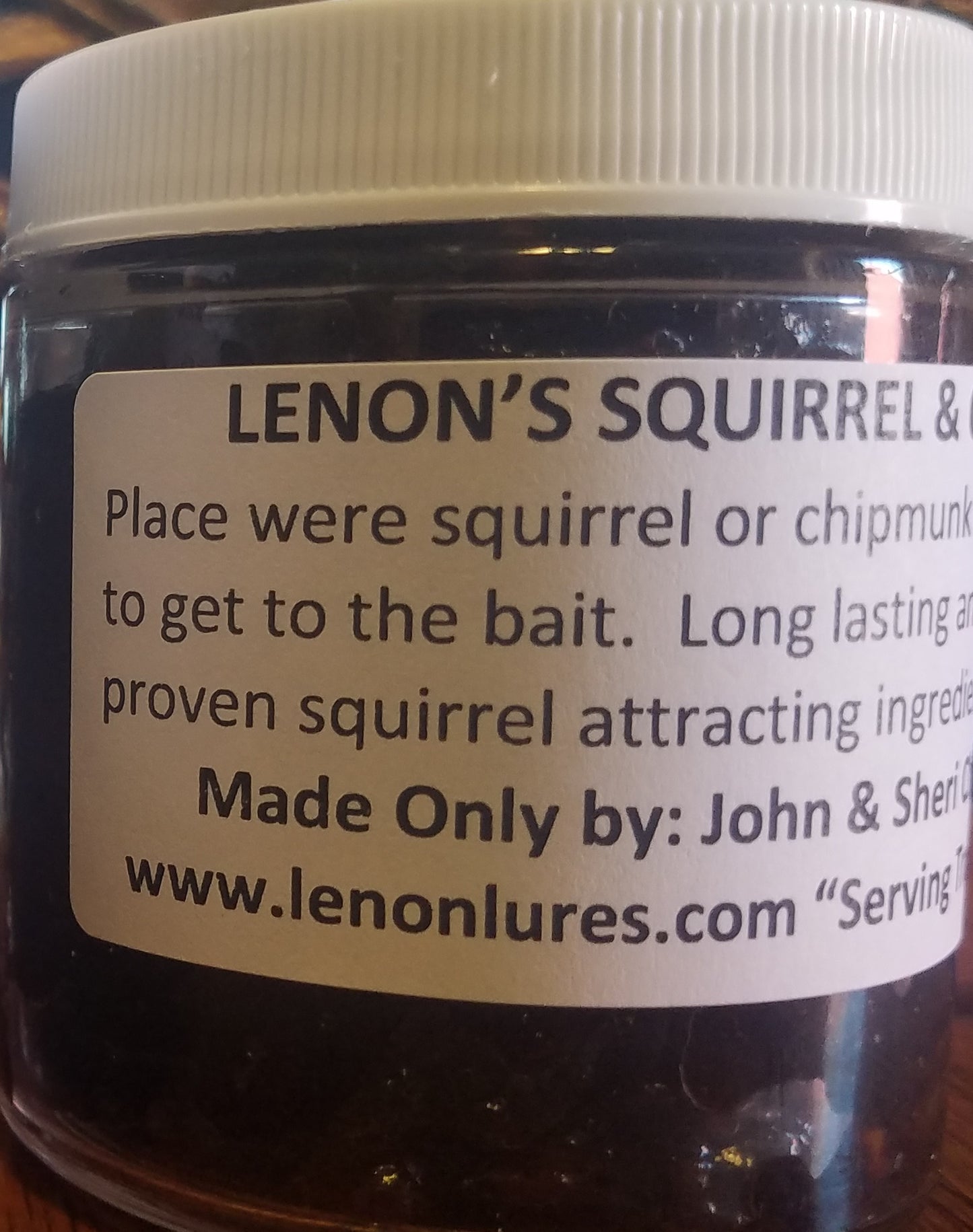 Lenon's Squirrel & Chipmunk Past Bait