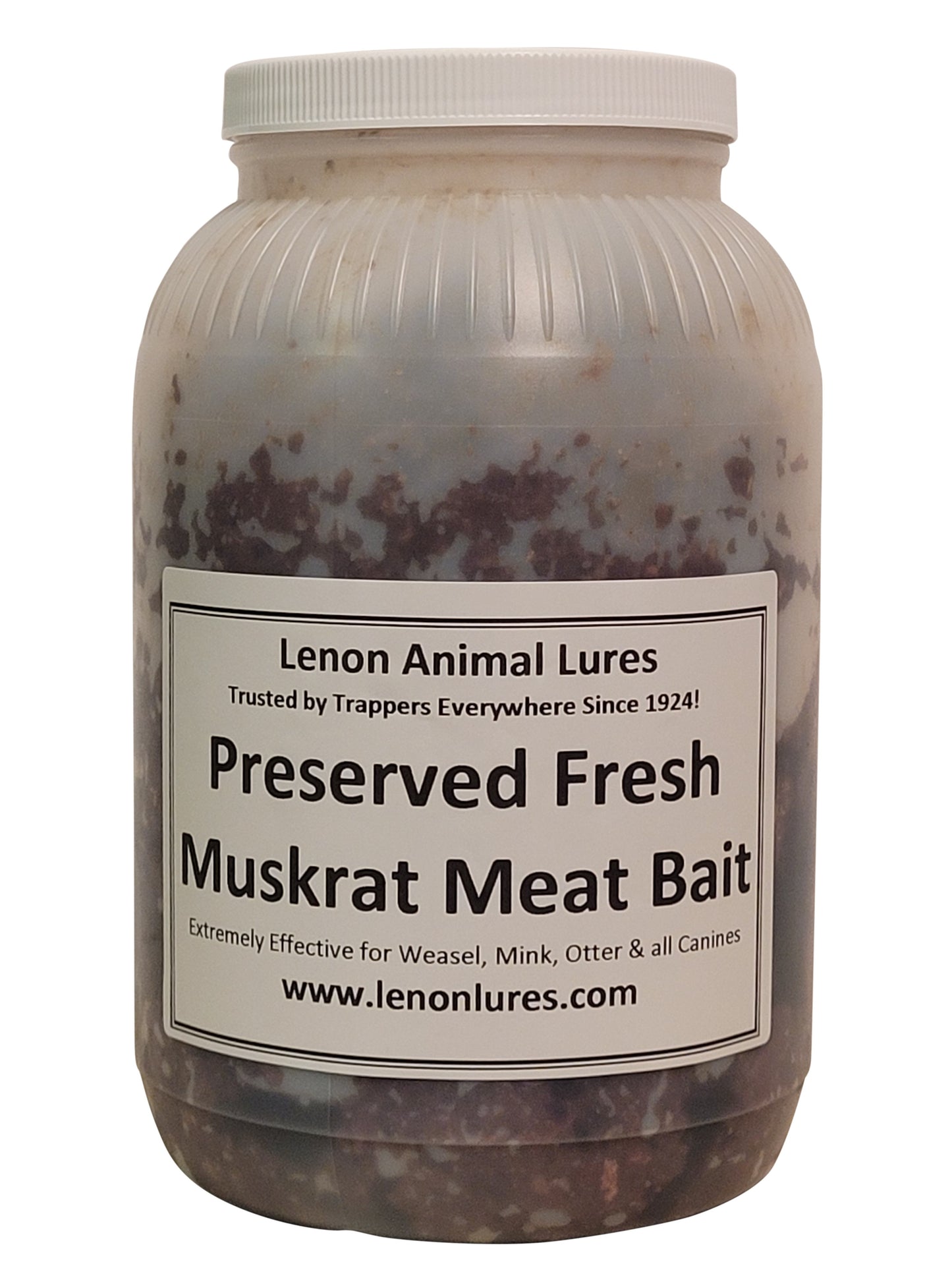 Lenon's Fresh Muskrat Meat Bait for Weasel, Mink  