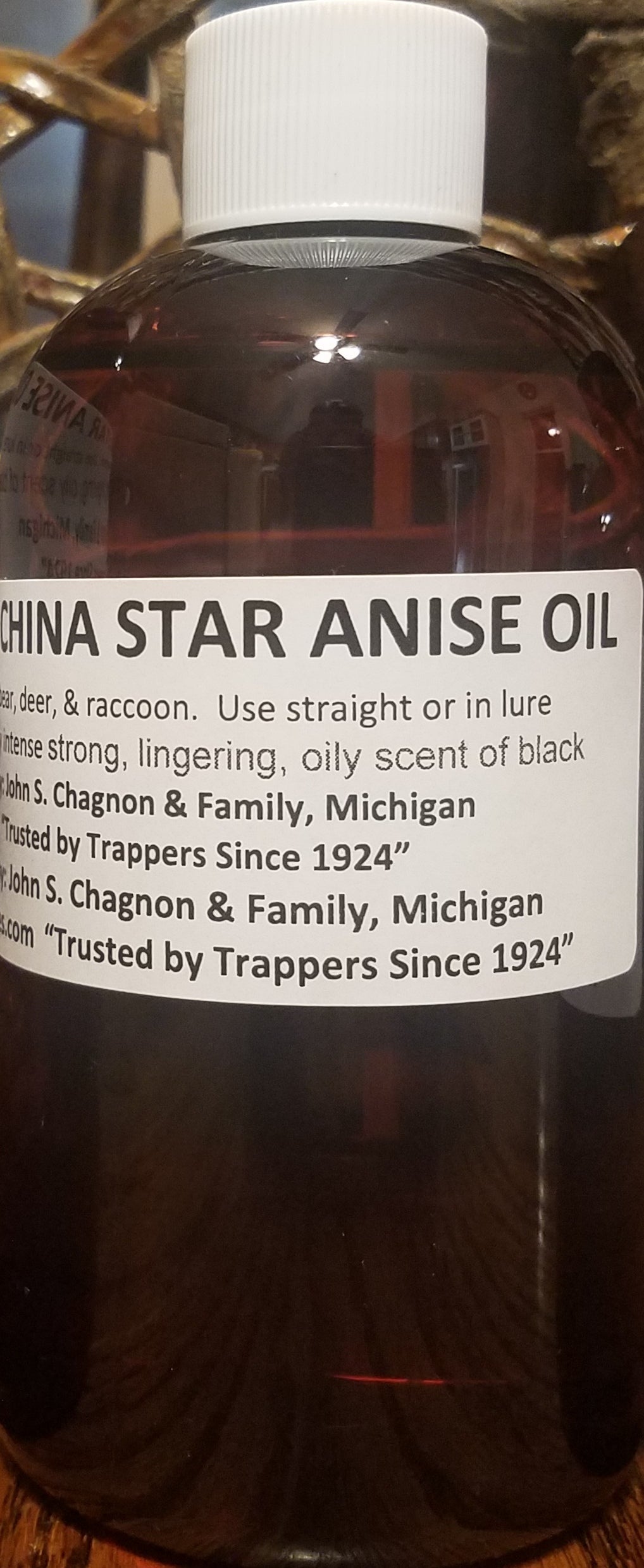 Lenon's Anise Oil "Genuine China Star" Trusted by Fisherman, Hunters & Trappers Since 1924
