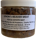 Lenon's Beaver Meat Fox & Coyote Bait Available 8 oz to Gallon Size