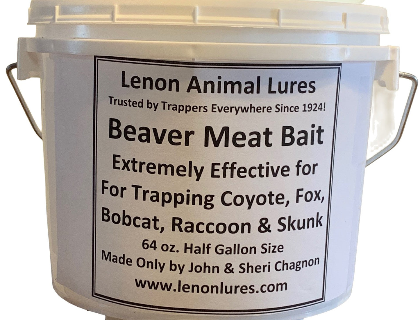 Lenon's Beaver Meat Fox & Coyote Bait Available 8 oz to Gallon Size