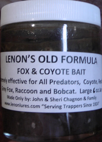 Lenon's Old Formula Fox & Coyote Bait 6 oz Jar
