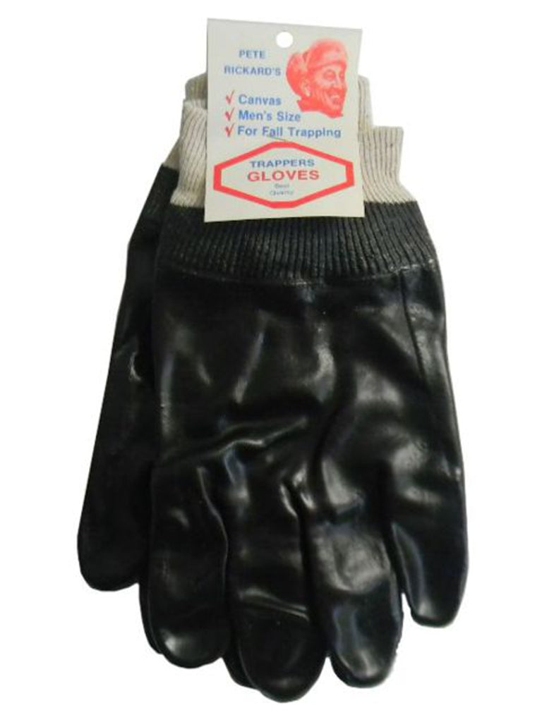 Pete Rickard's Knit Wrist Waterproof Trapping Gloves Model CA281