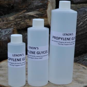 Lenon's Trappers Propylene Glycol Excellent Tincturing Agent & for Bedding Traps Freeze Proof